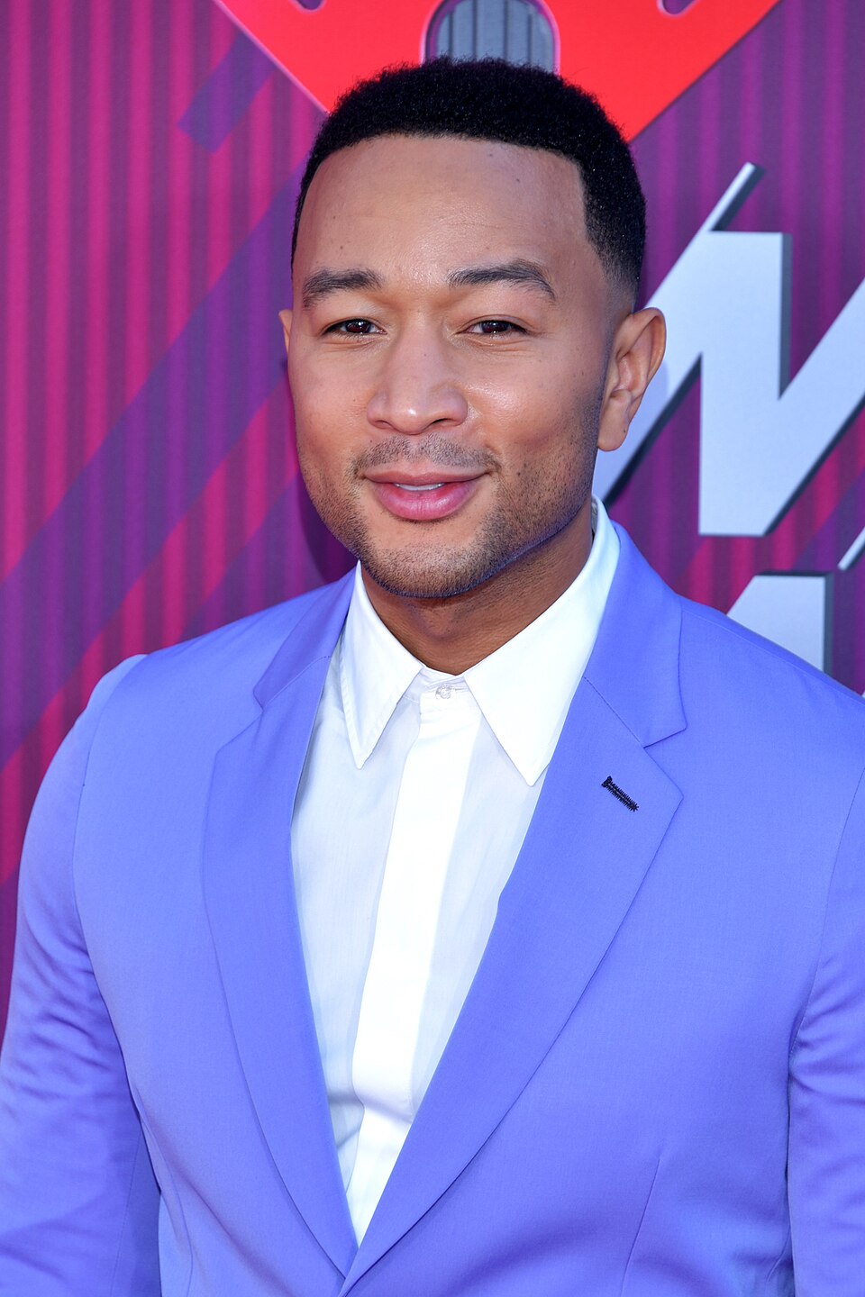Singer John Legend attending the 2019 iHeartRadio Music Awards in Los Angeles.