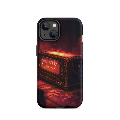 "You only Live Once" Tough Casket Case for iPhone®