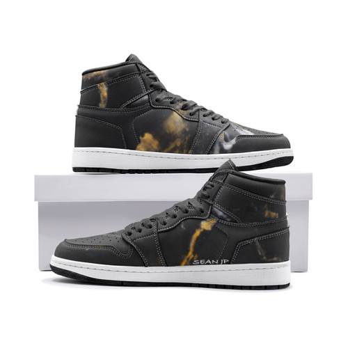 Black and Gold Marble